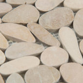 Driftwood Tan Flat Pebble | Diversity Kitchen Bath & Tile