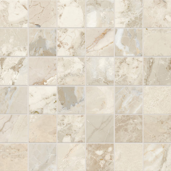 Dynasty Almond 2X2 Mosaic | Diversity Kitchen Bath & Tile