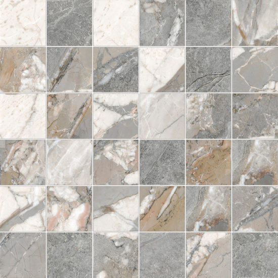Dynasty Grey 2X2 Mosaic | Diversity Kitchen Bath & Tile