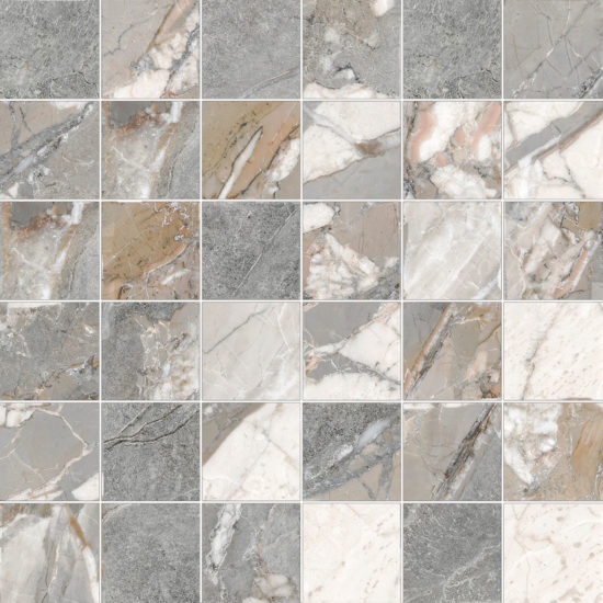 Dynasty Grey 2X2 Mosaic | Diversity Kitchen Bath & Tile