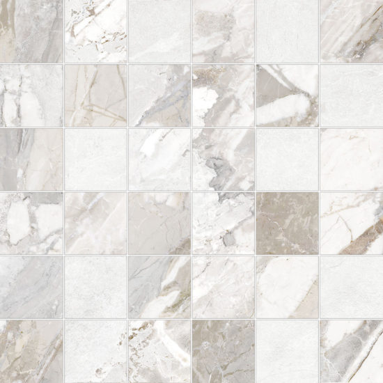 Dynasty White 2X2 Mosaic | Diversity Kitchen Bath & Tile