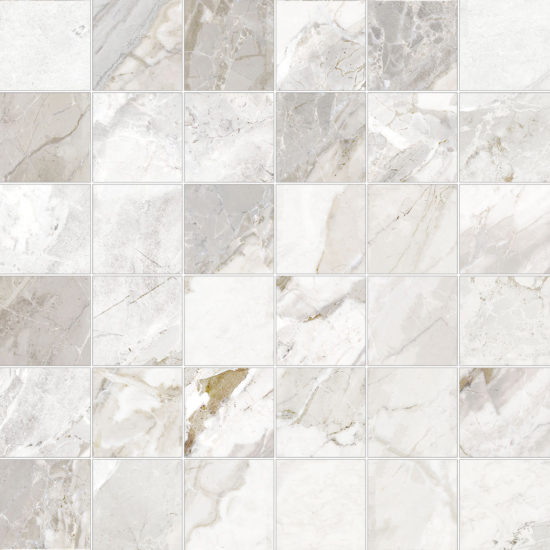 Dynasty White 2X2 Mosaic | Diversity Kitchen Bath & Tile