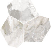 Dynasty White Polished/Matte 11X12 Eggs Mosaic | Diversity Kitchen Bath & Tile