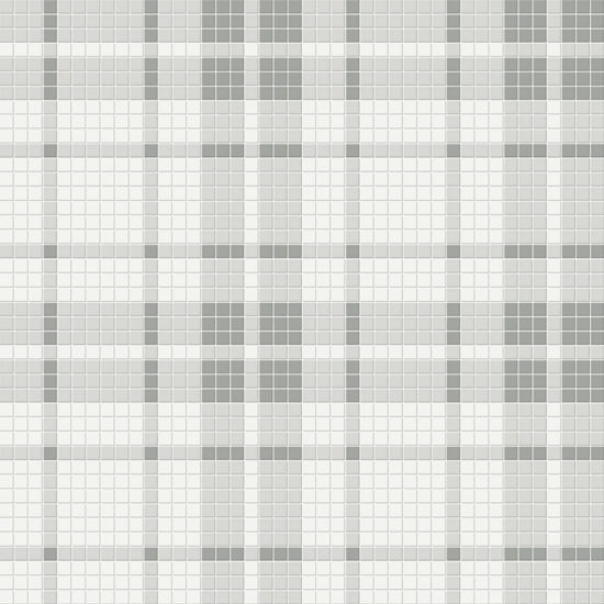 Evening Blend Matte Plaid Pattern Mosaic | Diversity Kitchen Bath & Tile