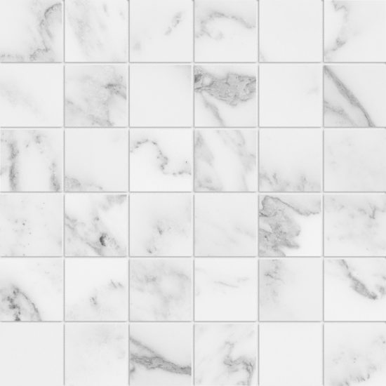 Florence 2X2 Bianco Matte Mosaic | Diversity Kitchen Bath & Tile