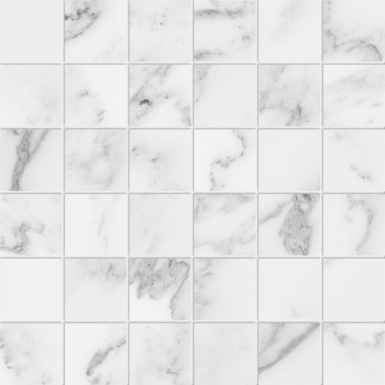 Florence 2X2 Bianco Matte Mosaic | Diversity Kitchen Bath & Tile