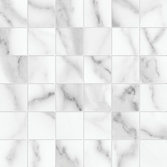 Florence 2X2 Statuario Matte Mosaic | Diversity Kitchen Bath & Tile