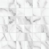 Florence 2X2 Statuario Matte Mosaic | Diversity Kitchen Bath & Tile