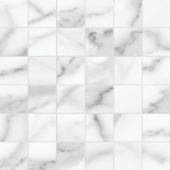 Florence 2X2 Statuario Matte Mosaic | Diversity Kitchen Bath & Tile
