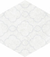 Form 5.5X6.3” White Decor Hexagon | Diversity Kitchen Bath & Tile
