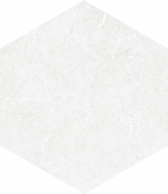 Form 5.5X6.3” White Hexagon | Diversity Kitchen Bath & Tile