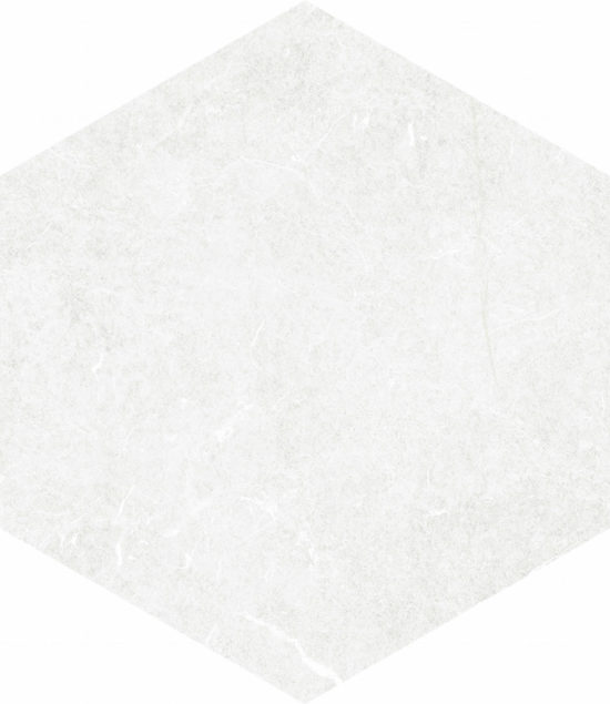 Form 5.5X6.3” White Hexagon | Diversity Kitchen Bath & Tile