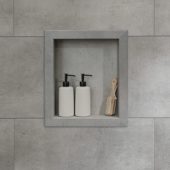 Frost Nickel Shower Niche 14.5x12 Inside | Diversity Kitchen Bath & Tile
