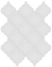 Gallery Grey Glossy Arabesque Mosaic | Diversity Kitchen Bath & Tile