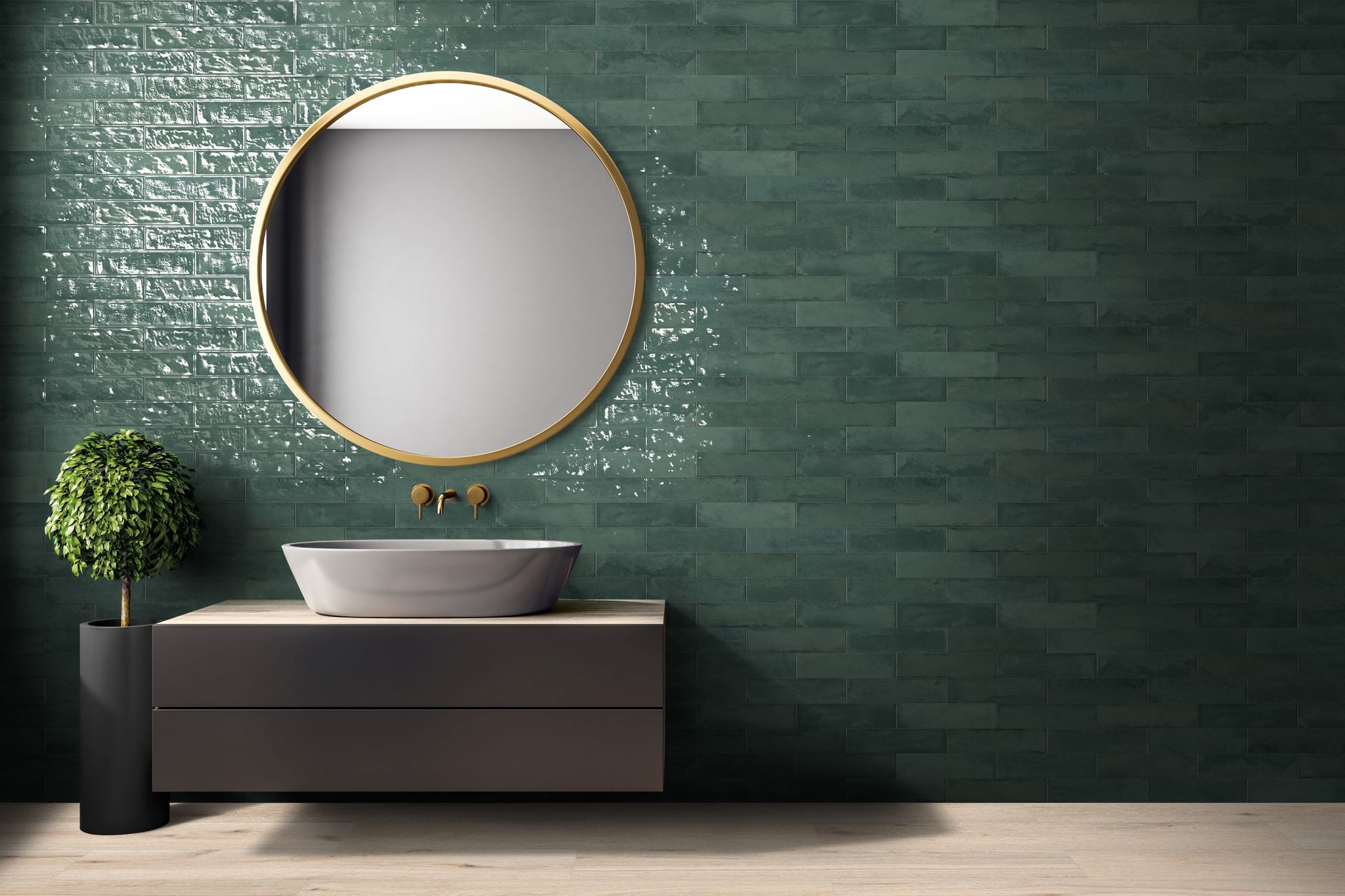 Grand Cayman 3x12" Heritage Green 2  | Diversity Kitchen Bath & Tile