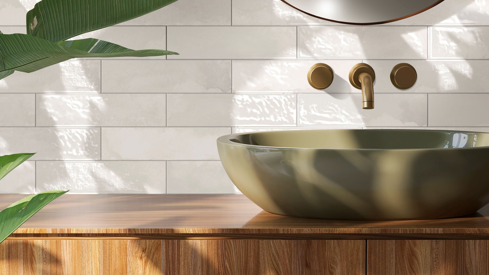 Grand Cayman 3x12" Kai White | Diversity Kitchen Bath & Tile