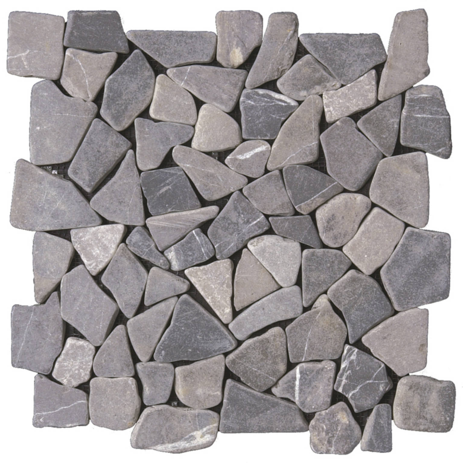 Grey Mini Opus Interlocking Mosaic | Diversity Kitchen Bath & Tile