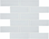 Ice 2X6 Brick Mosaic | Diversity Kitchen Bath & Tile