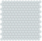 Ice Penny Round Mosaic | Diversity Kitchen Bath & Tile