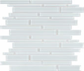Ice Random Strip Mosaic | Diversity Kitchen Bath & Tile