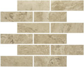 Ivory 2X6 Mosaic | Diversity Kitchen Bath & Tile