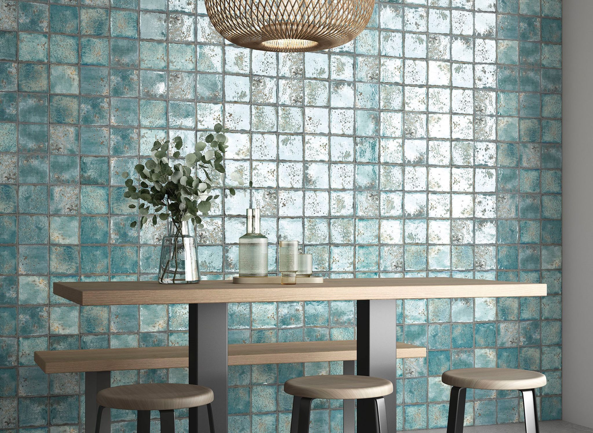 Jamaica Teal 5x5 | Diversity Kitchen Bath & Tile