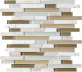 Linear Bamboo Mosaic | Diversity Kitchen Bath & Tile