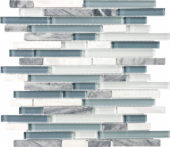 Linear Waterfall Mosaic | Diversity Kitchen Bath & Tile