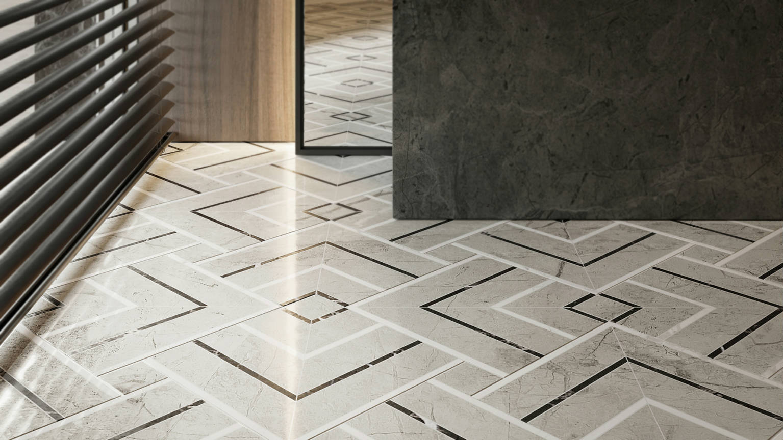 Luxury Roma Argento Picco Mosaic 3 | Diversity Kitchen Bath & Tile