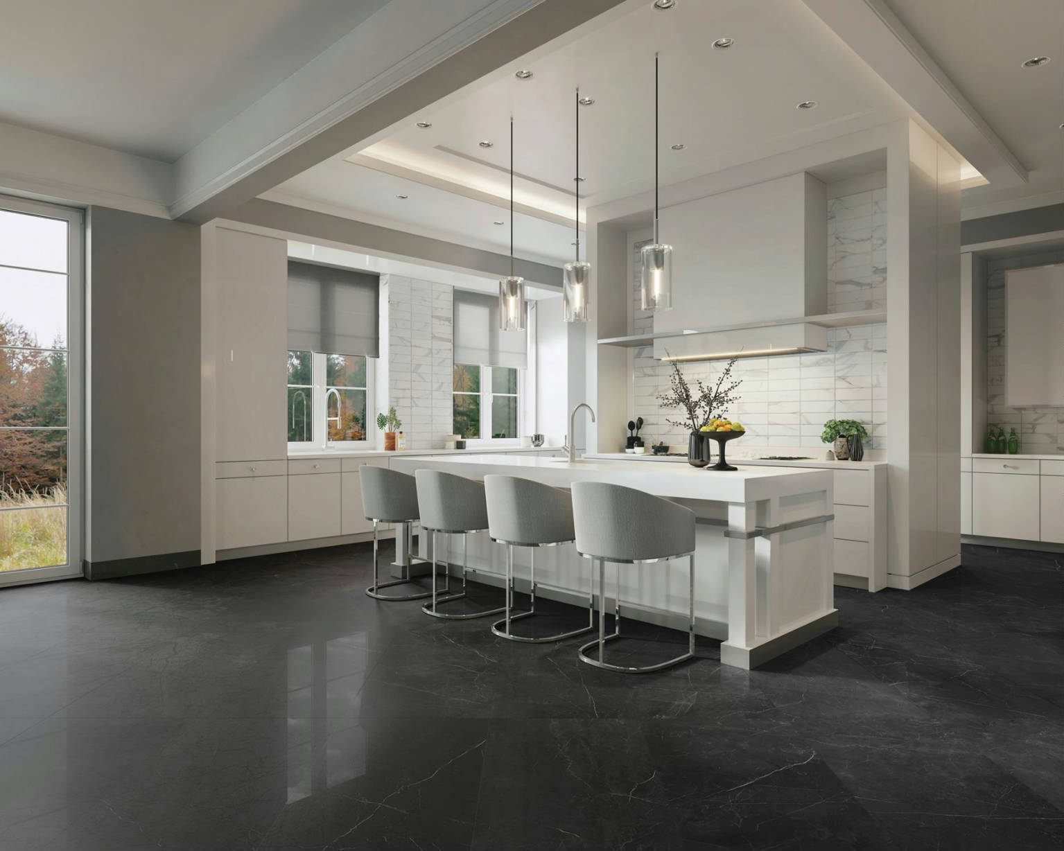 Luxury Tivoli Nero | Diversity Kitchen Bath & Tile