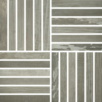 Madison Smoke 12X12 Strip Mosaic