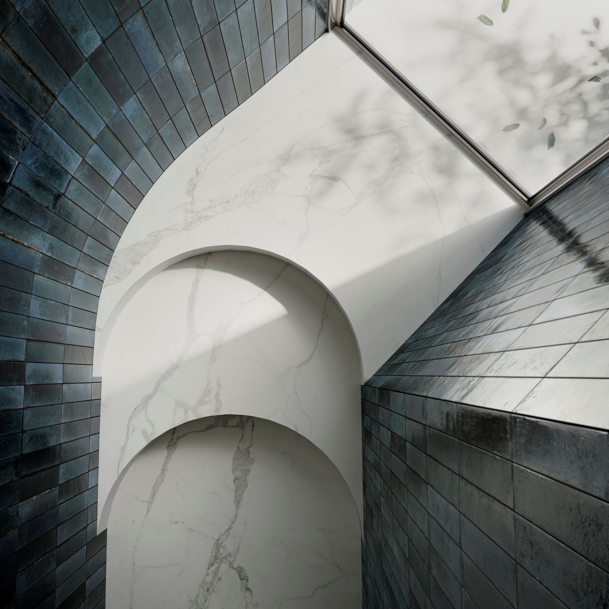 Manhattan Tribeca Blue 2x9 | Diversity Kitchen Bath & Tile