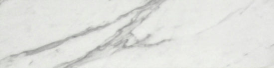 Milano Statuario Polished 3X12 Bullnose | Diversity Kitchen Bath & Tile