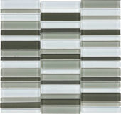 Mineral Blend Stacked Mosaic | Diversity Kitchen Bath & Tile