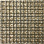 Mini Hexagon Gold Aluminum Mosaic | Diversity Kitchen Bath & Tile