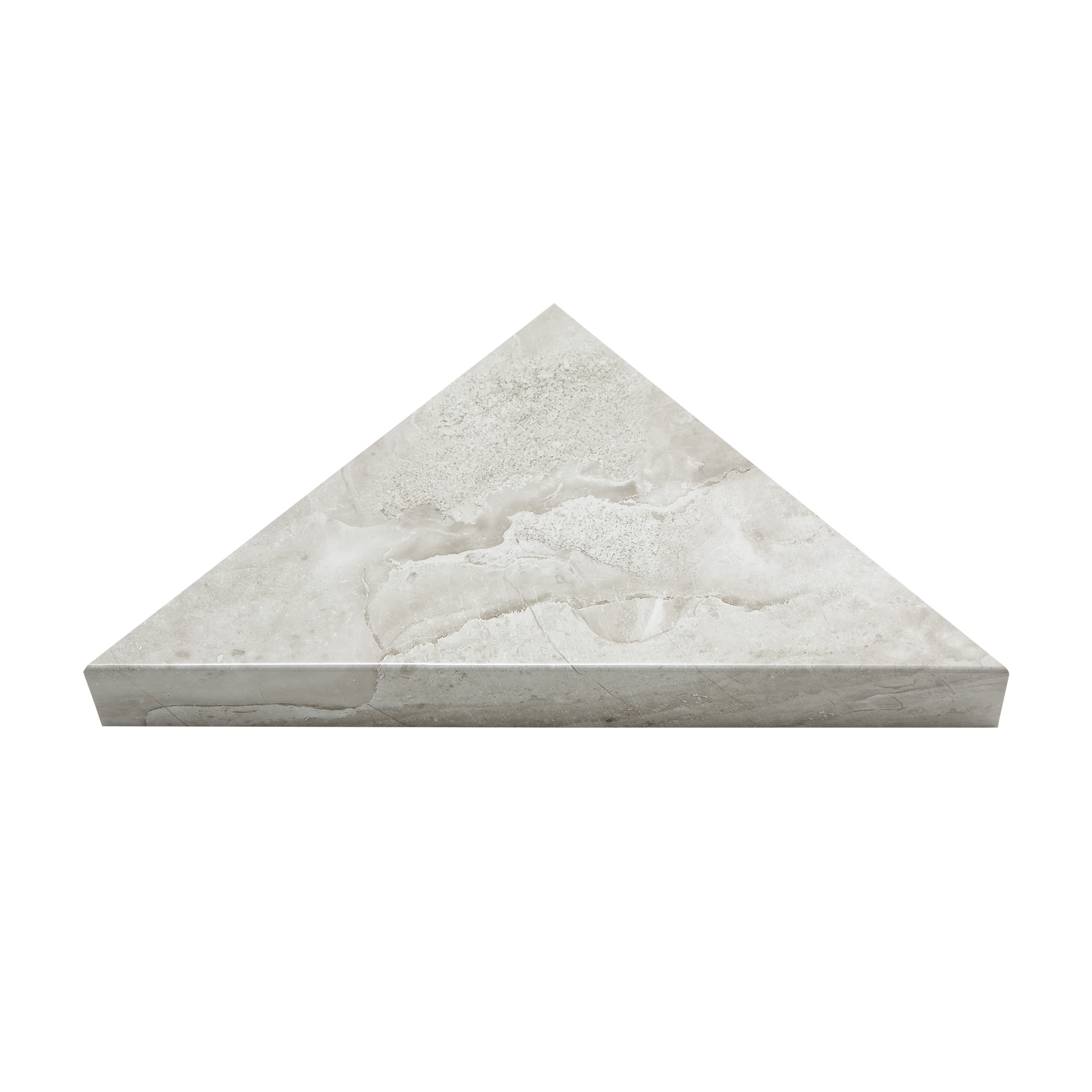 Mont Blanc Gloss Shower Shelf 14.56x7.12x2 | Diversity Kitchen Bath & Tile