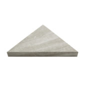 Mont Blanc Matte Shower Shelf 14.56x7.12x2 | Diversity Kitchen Bath & Tile