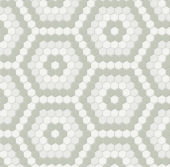 Morning Blend Matte Hexagon Pattern Mosaic | Diversity Kitchen Bath & Tile