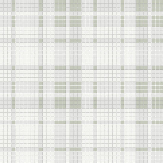 Morning Blend Matte Plaid Pattern Mosaic | Diversity Kitchen Bath & Tile