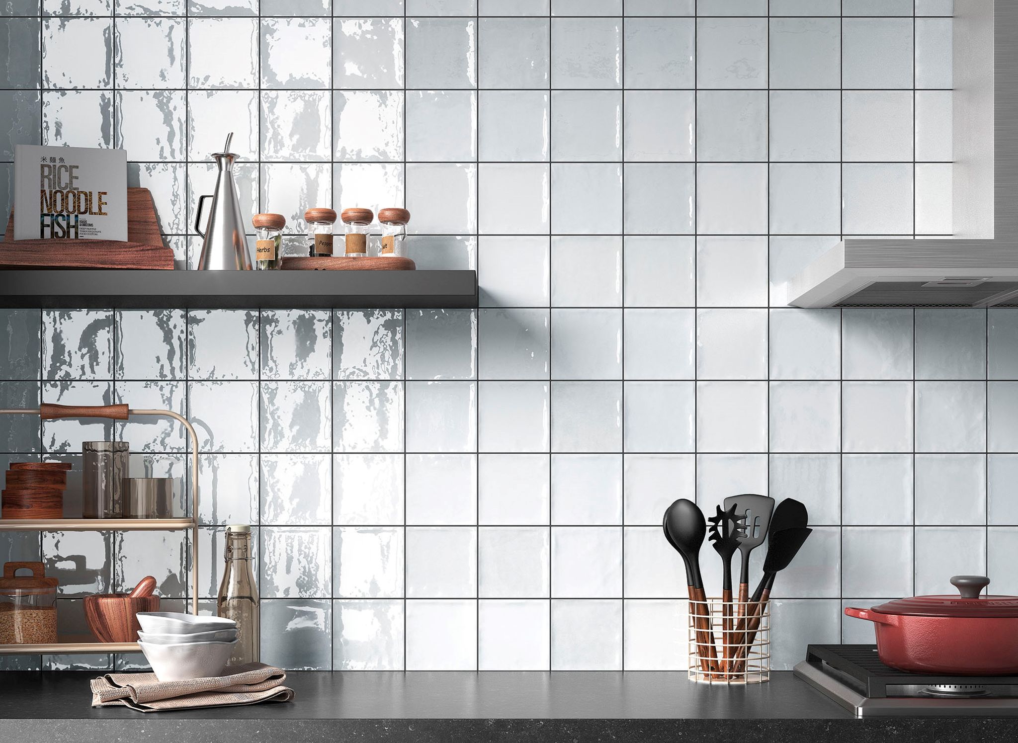 Morocco White 5x5 | Diversity Kitchen Bath & Tile