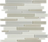 Natural Blend Random Strip Mosaic | Diversity Kitchen Bath & Tile