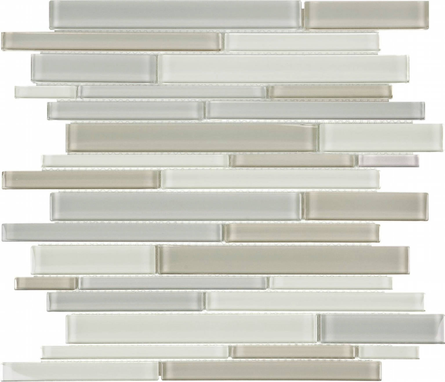 Natural Blend Random Strip Mosaic | Diversity Kitchen Bath & Tile