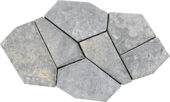 Opus Light Grey Marble Meshed Mounted Mosaic | Diversity Kitchen Bath & Tile