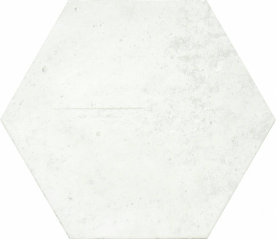 Paradise White 5.5X6 Hexagon