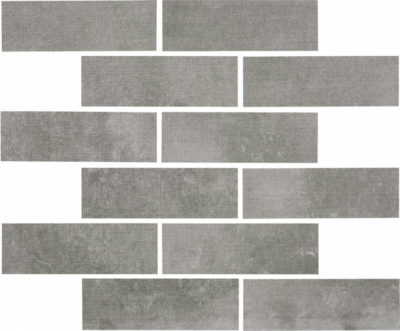 Park Ave Graphite 2X6 Mosaic