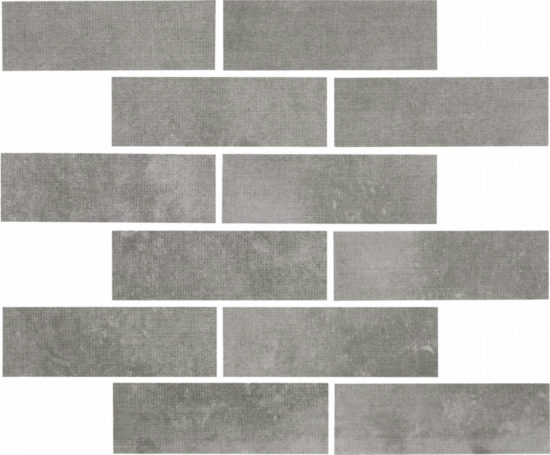 Park Ave Graphite 2X6 Mosaic | Diversity Kitchen Bath & Tile
