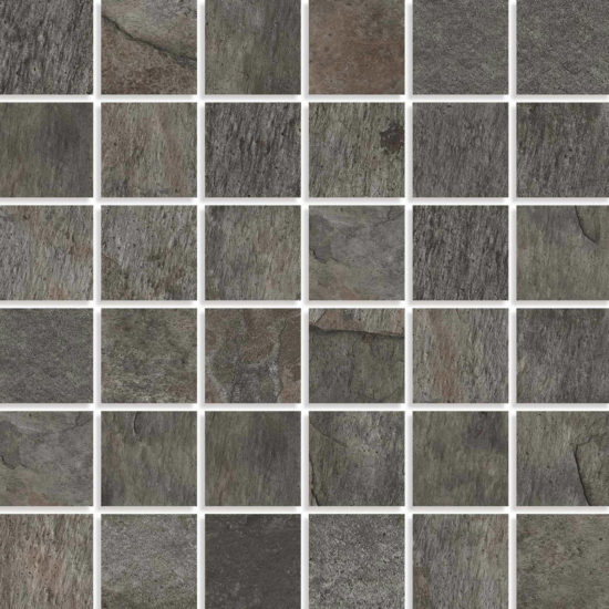 Pokhara Pizarra 2X2 Mosaic | Diversity Kitchen Bath & Tile