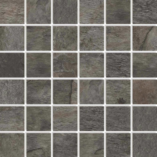 Pokhara Pizarra 2X2 Mosaic | Diversity Kitchen Bath & Tile