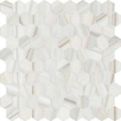 Polished 1" Enchantment Hex Mosaic | Diversity Kitchen Bath & Tile