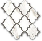 Polished Adoration Arabesque Mosaic | Diversity Kitchen Bath & Tile